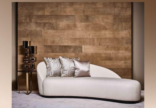 Curved Contemporary Chaise