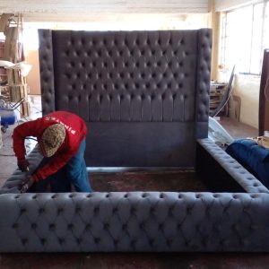 IMG-20241009-WA0019 Tufted Platform Bed Frame