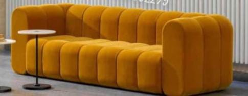 Modern Channel-Tufted Sofa
